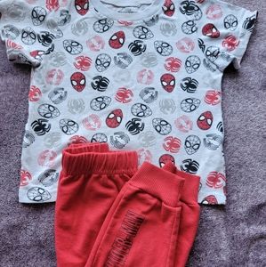 Toddler boy pj set marvel